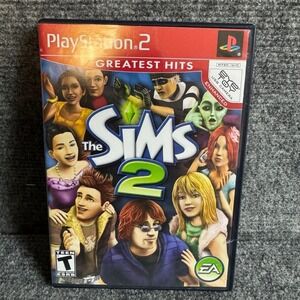 The Sims 2 PS2 PlayStation 2 Greatest Hits EA Games Simulation Life Sim EyeToy